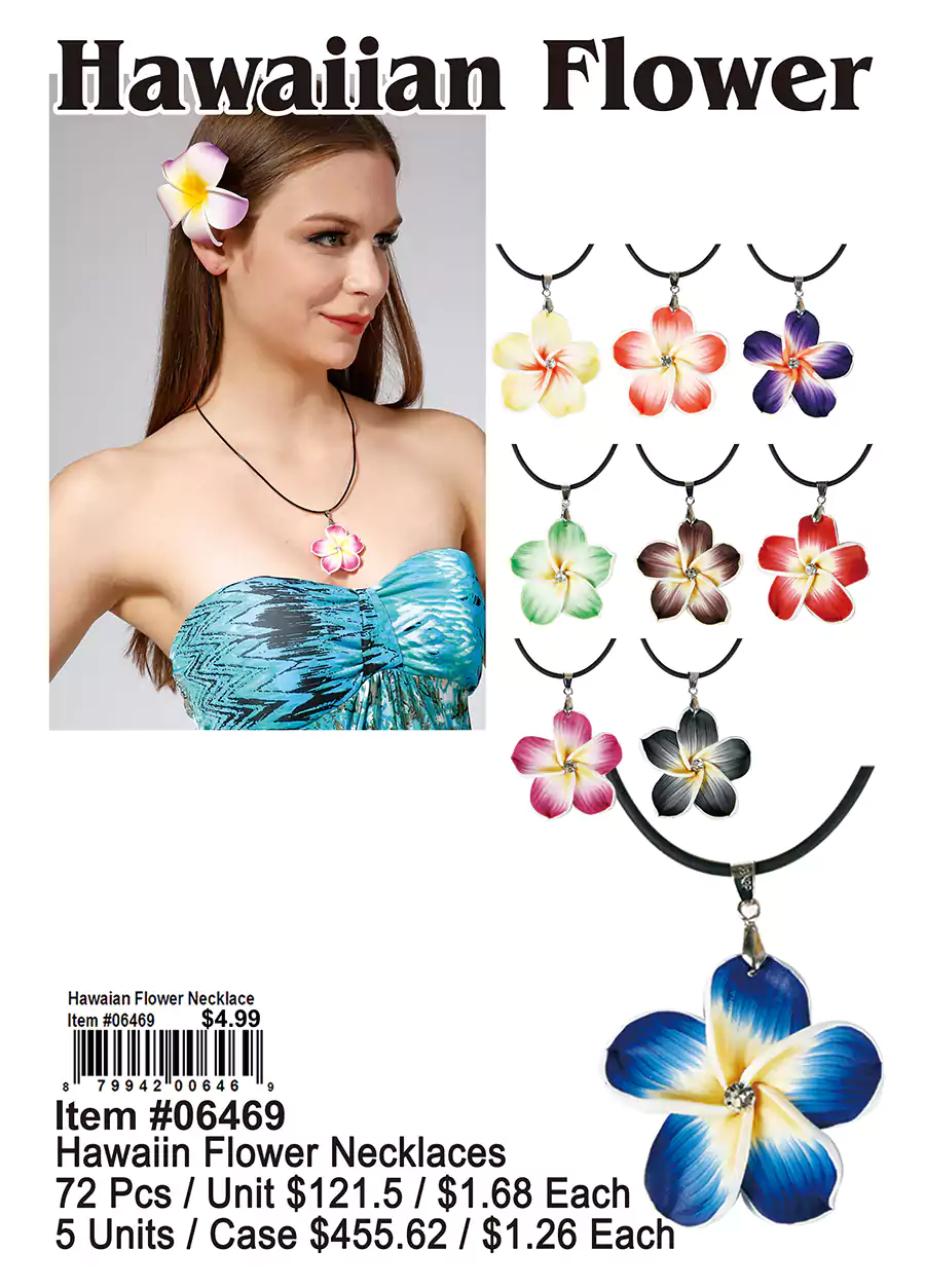 Hawaiian Flower Necklaces